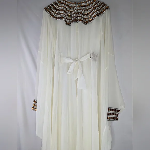 NWOT, BEAUTIFUL EMBELLISHED KAFTAN SIZE XL. - Picture 11 of 11